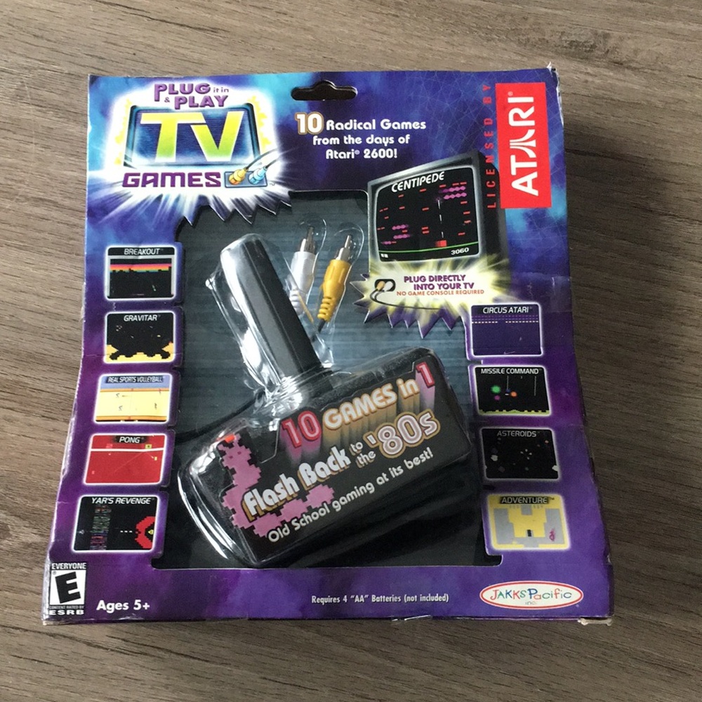 Atari 2004 radical games from the days of Atari 2600
